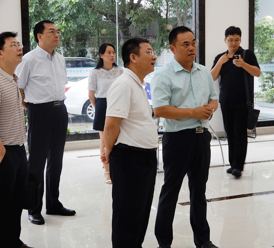 广东省科技厅领导一行参观调研九游会j9官方网站科技_shanqinquan.com