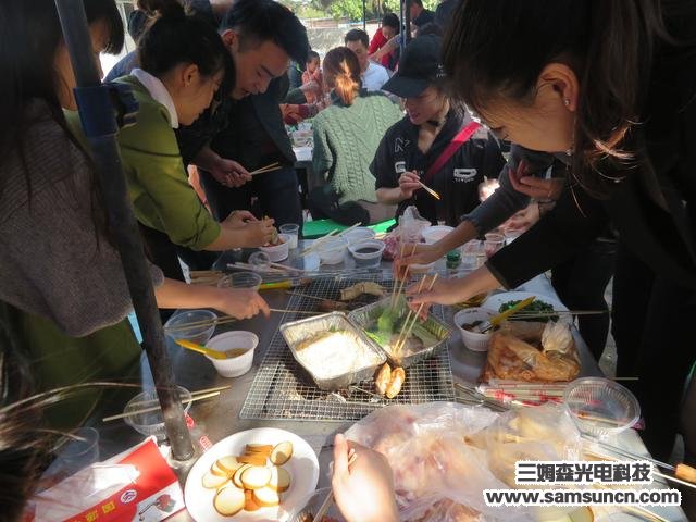 Barbecue activity with the theme of "close to nature, let go of the mood"_shanqinquan.com